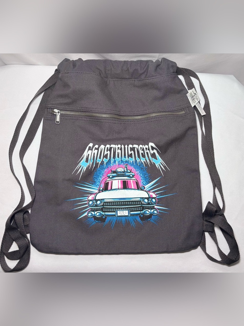 Universal Studios Halloween Horror Nights Ghostbusters Ecto-1 Cinch Bag